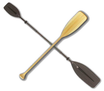 crossed paddles